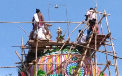 Glimpse of Maha Kumbabishekam at Karuveli